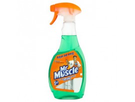 Mr. Muscle Средство для мытья окон и стекол 5 в 1,  500 мл